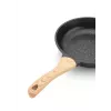 ETA | Frigideira | ETA792990000 TITANIUM II | Universal | Diâmetro 24 cm | Elétrica, indução, gás, vitrocerâmica | Adequada para placa de indução | Cabo fixo | preta