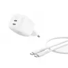 Belkin BoostCharge Pro - fonte de alimentação - GaN - 50 Watt - carregamento rápido - 2 portas de saída (2 x USB-C)