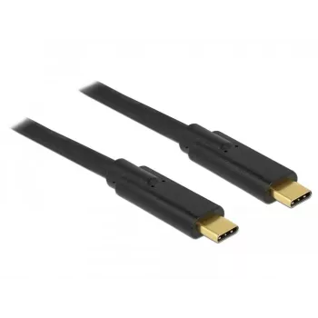 Cabo USB DeLOCK 85527 USB 3.2 Gen 1 2 m USB C preto
