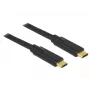 Cabo USB DeLOCK 85527 USB 3.2 Gen 1 2 m USB C preto