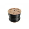 Cabo de rede LANBERG Cat5e U/UTP LCU5-21CU-0305-BK, 305 m, 24 AWG, bainha PVC, preto