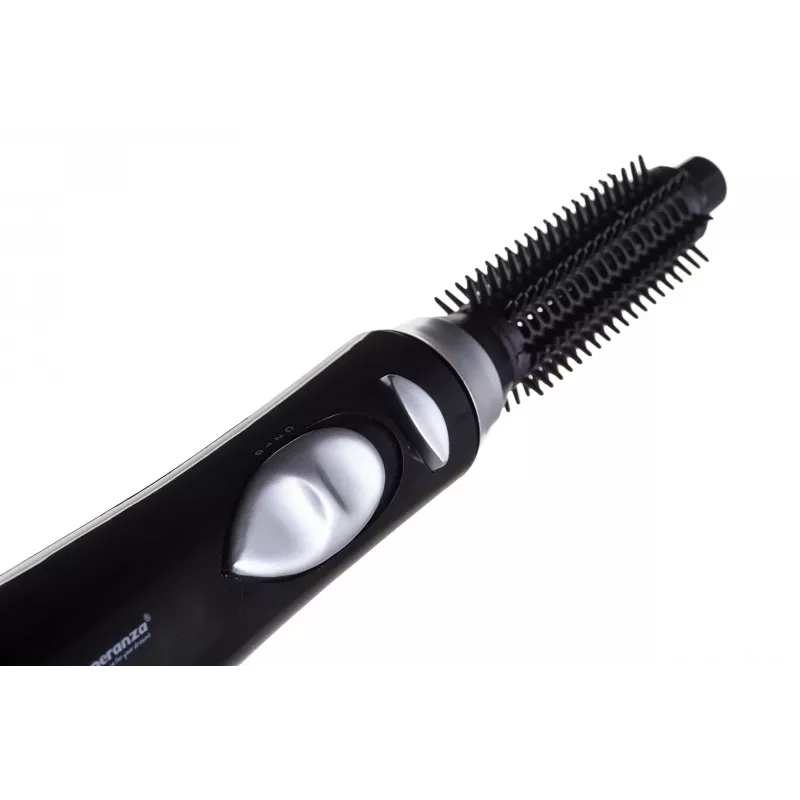 Escova de ar quente ESPERANZA EBL001K — 400 W, 3 velocidades, cabeça de escova 2,32 cm, cabo de 1,6 m, preta