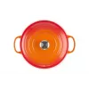 Le Creuset 21177280902430 6,7 L panela redonda laranja, vermelho