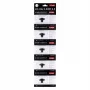 Rolo de tinta para impressora ActiveJet A-IR40T para impressoras de jato de tinta, versão Supreme, impressão a vermelho, pack de 5