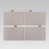 Conjunto de facas com bloco Maestro MR-1412-BEIGE + conjunto de tábuas de corte bege