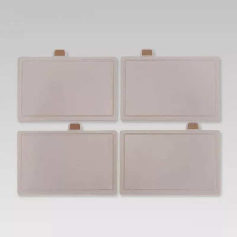 Conjunto de facas com bloco Maestro MR-1412-BEIGE + conjunto de tábuas de corte bege