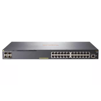Switch HP Enterprise Aruba 2540 24G PoE 4SFP — 24× portas Gigabit PoE, 4× uplinks SFP