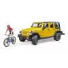 Brinquedo Jeep BRUDER 02543 para tema de BTT e ciclismo, ABS, multicolorido, a partir de 4 anos