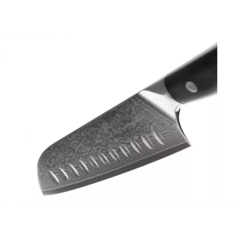 Faca santoku Kohersen Elegance ébano aço damasco 12,7 cm