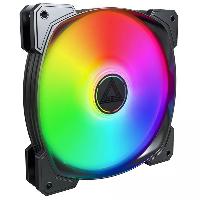 Ventoinha de caixa Montech HP140 ARGB PWM 140mm (pack de 3) — ventoinhas de refrigeração ARGB PWM 140mm, pack de 3