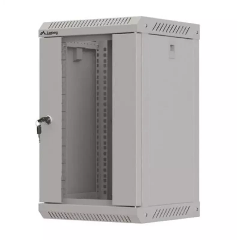 Armário rack Lanberg WF11-3309-10S 9U rack de parede cinzento