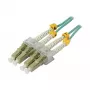 Cabo patch de fibra ótica 2 fibras 5 m LC-LC - 50/125 µm - OM3 - AD=2 mm - Synergy 21