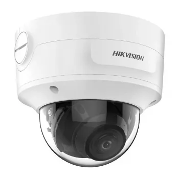 Câmara de vigilância IP dome Hikvision DS-2CD3786G2-IZS 4K 3840×2160, 2,7–13,5 mm varifocal, montagem no teto, interior/exterior, branco