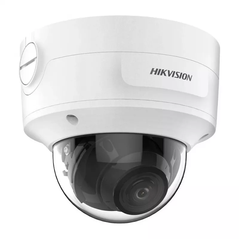 Câmara de vigilância IP dome Hikvision DS-2CD3786G2-IZS 4K 3840×2160, 2,7–13,5 mm varifocal, montagem no teto, interior/exterior, branco