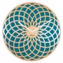 Relógio de parede NeXtime 3150tq Sun Small, Ø35 cm, turquesa