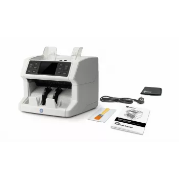 Máquina de contar notas Safescan 2850 branco LCD AC 110-240V