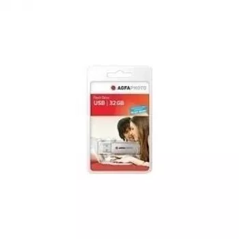 Pen drive AgfaPhoto 32 GB USB Type-A prateado