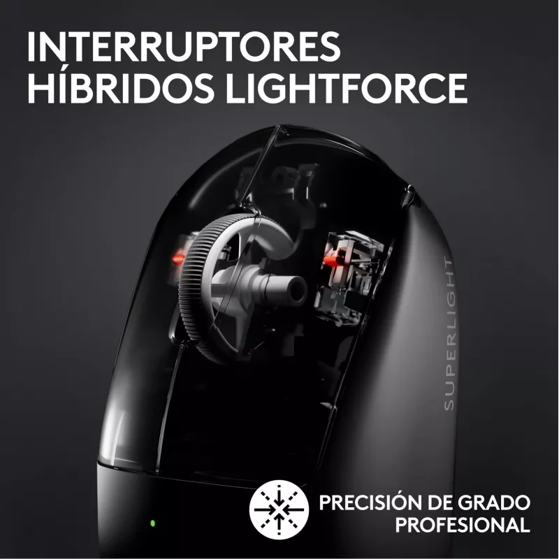 Logitech G PRO X SUPERLIGHT 2 LIGHTSPEED rato gaming sem fios, branco