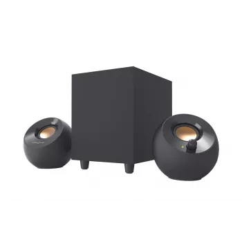 Conjunto de altifalantes Creative Labs Creative Pebble Plus 8 W Casa Preto 2.1 canais