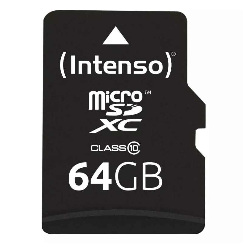 Cartão MicroSD Intenso 64GB MicroSDXC Class 10