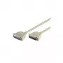 Wentronic Goobay Cabo de ligação D-SUB, Cinzento, 1,8 m - ficha D-SUB/IEEE 1284 (25 polos) > conector fêmea D-SUB/IEEE 1284 (25 polos) (50541)