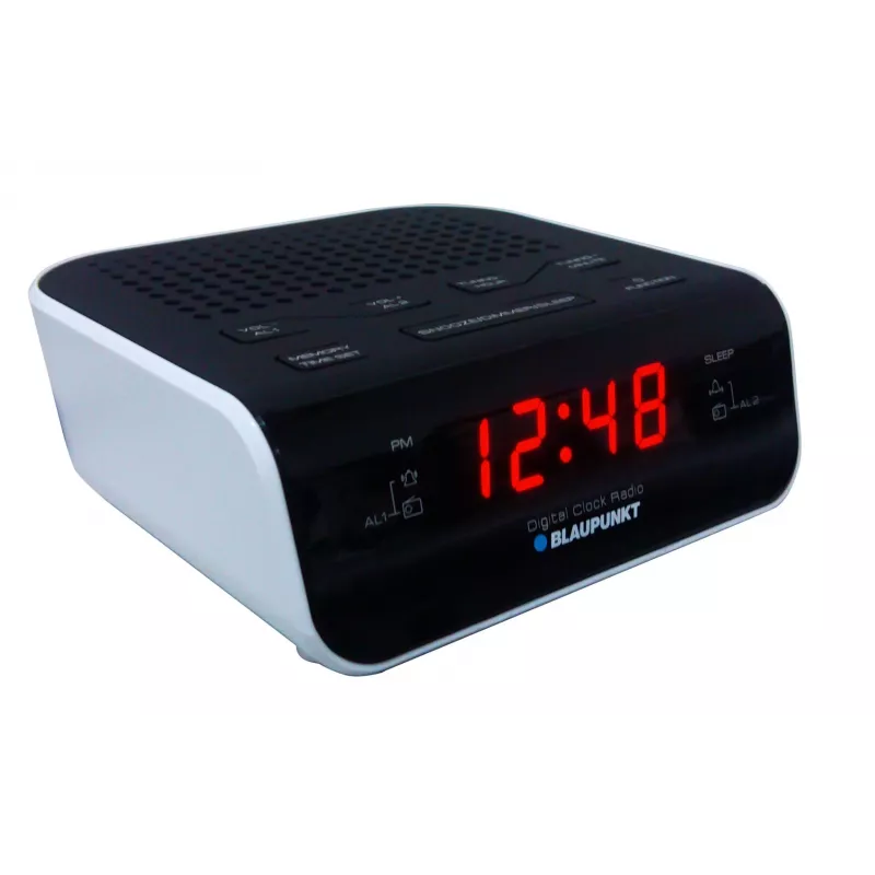 Rádio-despertador Blaupunkt CR5WH preto, branco