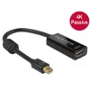 Adaptador de cabo de vídeo DeLOCK 62613 Mini DisplayPort para HDMI