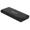 Delock - Caixa de armazenamento - M.2 - cartão M.2 NVMe - USB 3.1 (Gen 2) - preto (42614)