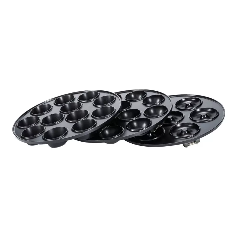 Máquina de cupcakes/donuts Steba CM3 12 bolos 7 donuts 800W preto