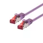 Cabo de rede LOGON FTP Cat6 10 m, RJ-45 para RJ-45, 1000 Mbit/s, violeta