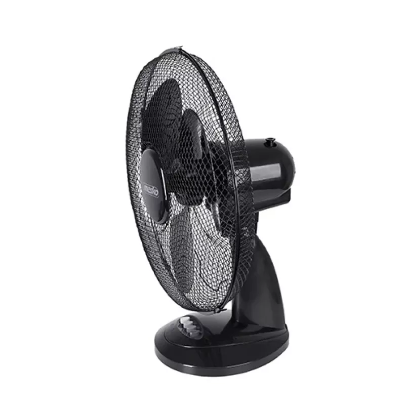 Mesko | Ventilador | MS 7308 | Ventilador de mesa | Preto | Diâmetro 23 cm | Número de velocidades 2 | Oscilação | 30 W | Não