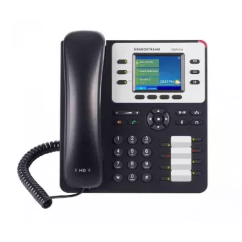 Grandstream Networks GXP-2130 Telefone IP Preto 3 linhas TFT