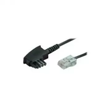 Cabo telefónico helos 156691 TAE-F para RJ-45, 6 m de comprimento