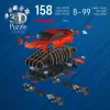 Puzzle 3D Ravensburger Lamborghini Huracan EVO — 158 peças, construção de modelo à escala