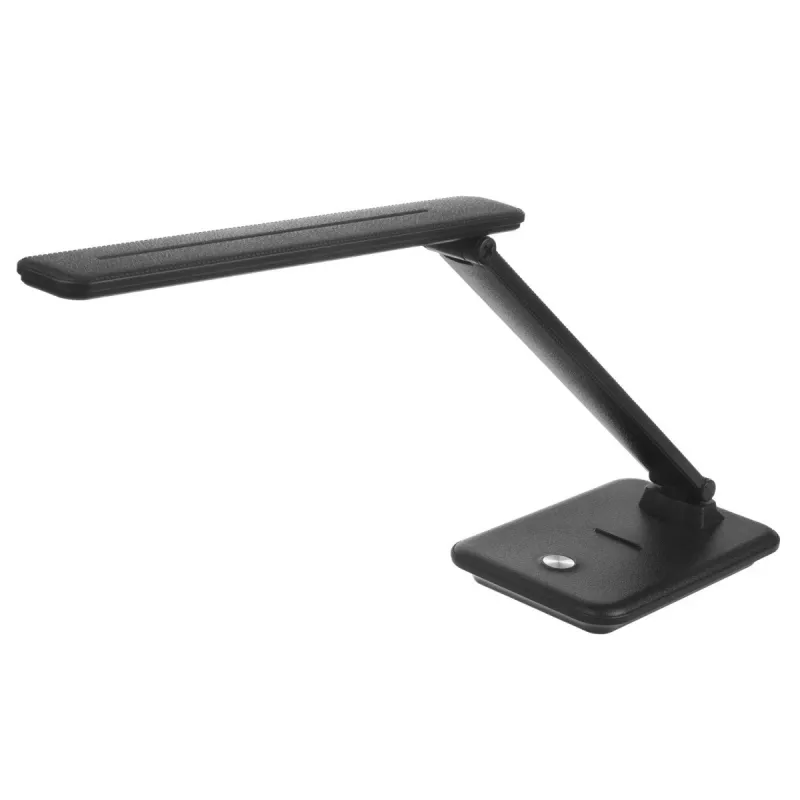 Candeeiro de mesa LED MACLEAN MCE614B — regulável, braço dobrável ajustável, 9W, 3000K/4500K/6500K, preto
