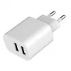 carregador Gembird TA-UC-2A12-01 interior AC 2.4A 2 USB branco