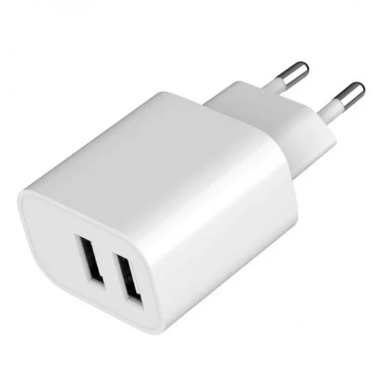 carregador Gembird TA-UC-2A12-01 interior AC 2.4A 2 USB branco