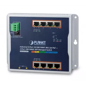 Switch de Rede Gerido PLANET WGS-4215-8P2S