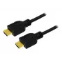 Cabo de ligação HDMI LogiLink ficha HDMI-A, ficha HDMI-A 3,00 m preto CH0038 cabo HDMI 4K UHD