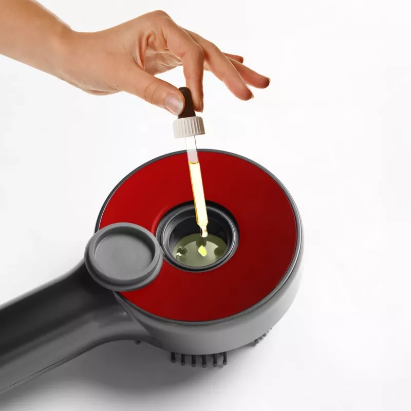 Escova massajadora regeneradora para cabelo e couro cabeludo MT6537