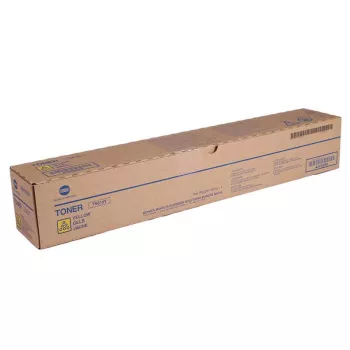 Konica Minolta A3VX250/TN-619Y toner amarelo. 78K páginas para KM Bizhub P