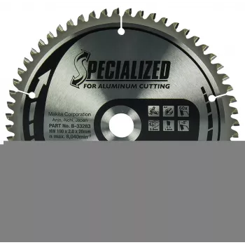 Specialized - disco de serra circular - para alumínio