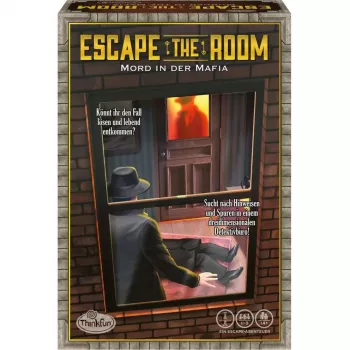 Escape the Room - Assassinato na Máfia, jogo de tabuleiro