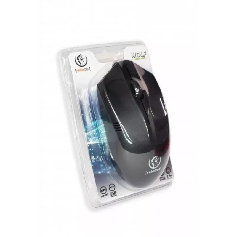 Rato com fio Rebeltec RBLMYS00053 USB