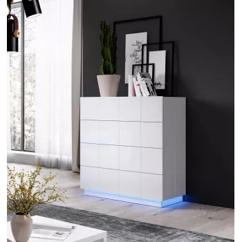 Cama Lighting REJA cómoda 4S azul