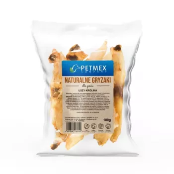 PETMEX Mastigáveis para cães Orelha de coelho - 100g