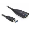 Cabo USB DeLOCK 83089 USB 3.0 5m preto