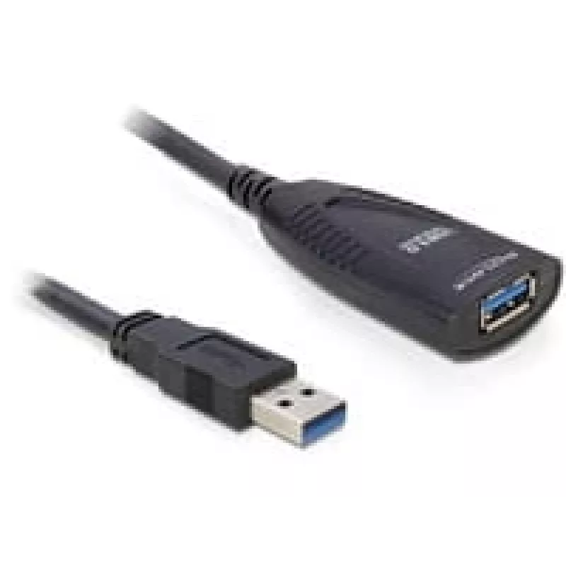 Cabo USB DeLOCK 83089 USB 3.0 5m preto