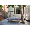 Aquecedor elétrico de pé para terraço TunaBone, tubo de carbono dourado único | TB2580ST-01 | aquecedor de terraço | 2500 W | preto
