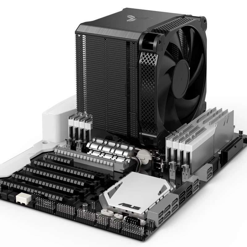 Dissipador de CPU Jonsbo HX6250 14 cm preto 1 unid.
